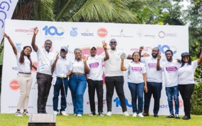 Enock Coffie and Richlove Ohene Sika Shine at Enterprise Group Golf Tournament