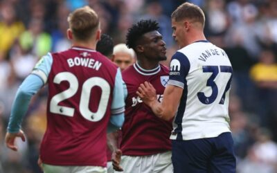 West Ham’s Mohammed Kudus Faces Potential Six-Game Ban After Red Card Incident