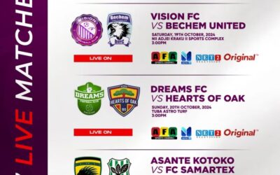 Ghana FA Announces Broadcast Schedule for Premier League Matchday 7