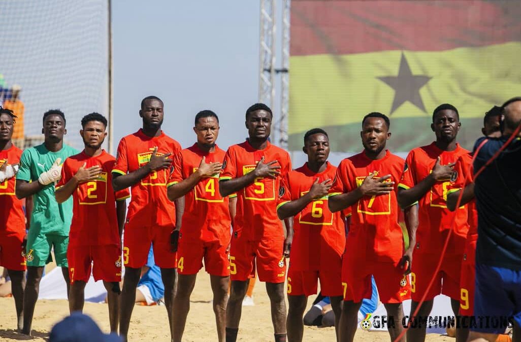 Morocco Dominates Ghana with a 5-2 Win at Beach Soccer AFCON