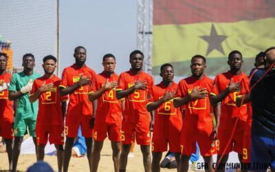 Morocco Dominates Ghana with a 5-2 Win at Beach Soccer AFCON