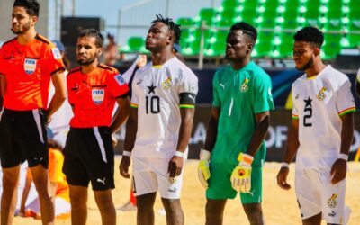 Beach Soccer AFCON: Alexander Adjei Hat-Trick Seals Ghana’s Fifth-Place Finish Over Mozambique