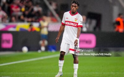 Ghanaian Youngster Justin Diehl Resumes Individual Training After Shoulder Injury