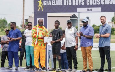 Shamsudeen Sulemana Shines as Top Scorer at Elite U15 Boys Championship