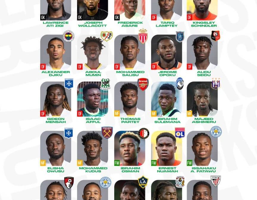 Performance of Ghanaian Players Abroad: How 25 Black Stars Fared Ahead of AFCON Qualifier Against Sudan