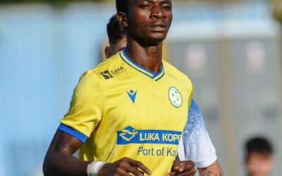 Mukadas Abdul Samed Makes Debut for FC Koper in Slovenian PrvaLiga