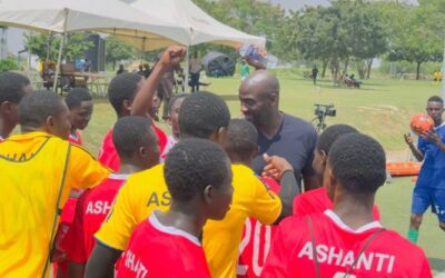 Otto Addo Encourages U15 Players to Embrace Hard Work for Future Success