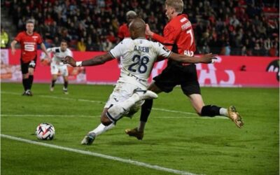 Ayew Expresses Disappointment After Le Havre’s Narrow Loss to Stade Rennes