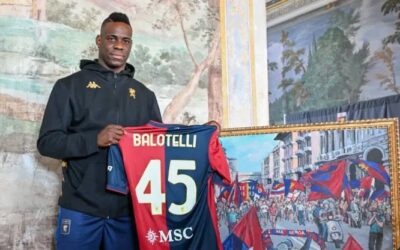 Mario Balotelli Joins Genoa in Serie A Return to Boost Relegation Battle