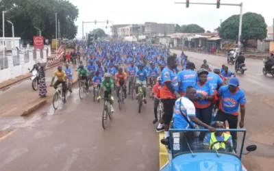 Promasidor @ 25: Cowbell Brings Exciting 20-KM Bike Caravan to Tamale