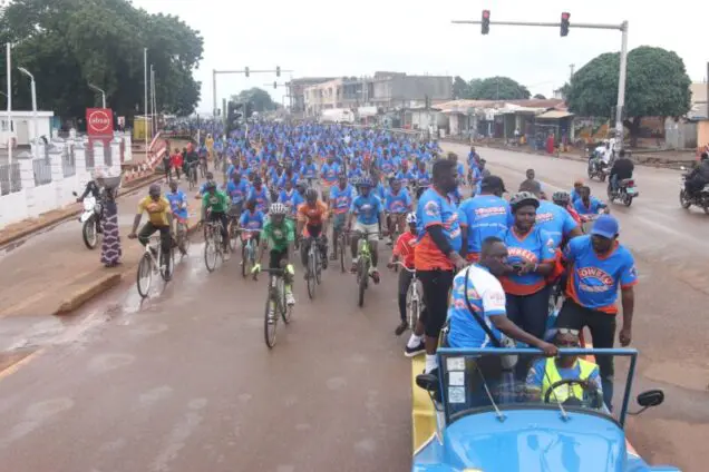 Promasidor @ 25: Cowbell Brings Exciting 20-KM Bike Caravan to Tamale