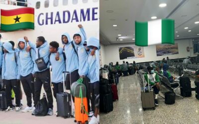 “Libya Welcomes Ghana’s Black Stars While Nigeria’s Super Eagles Left Stranded, AFCONQ Drama Unfolds”