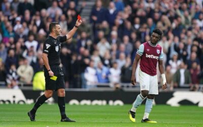 Mohammed Kudus Apologizes for Tottenham Red Card Incident, Cites “Deep Embarrassment” Over Actions