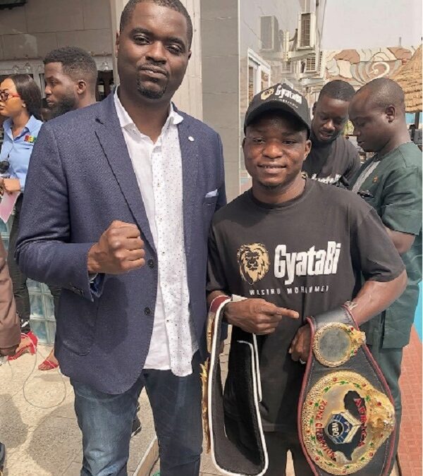 Manager of Wasiru Mohammed, John Manfo, Confident Ahead of South Africa Bout