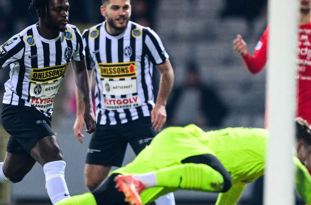 Kofi Fosuhene Asare Shines as Landskrona and Värnamo Play Out Thrilling Draw in Allsvenskan Playoffs