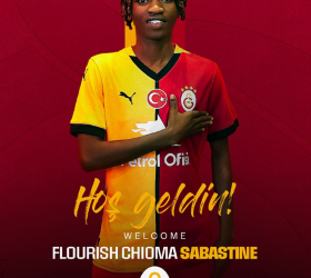 Flourish Chioma Sabastine Joins Galatasaray, Teaming Up with Osimhen