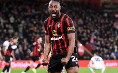 Bournemouth’s Semenyo Stuns Manchester City with Early Goal, Leaving Fans in Suspense