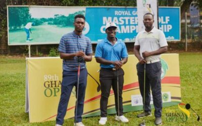 Kingsley Afful and Lucky Ayisah Shine at the 89th Ghana Open Golf Championship in Kumasi