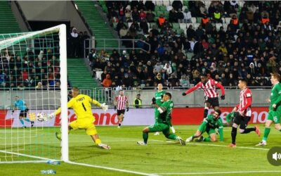 Inaki Williams Celebrates as Athletic Bilbao Seals Comeback Victory Over Ludogorets in Europa League