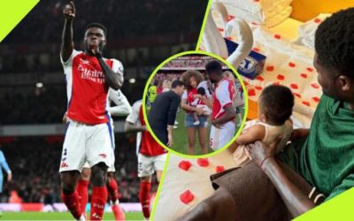 Thomas Partey Dedicates Stunning Goal to Daughter Alaia in Arsenal’s Victory