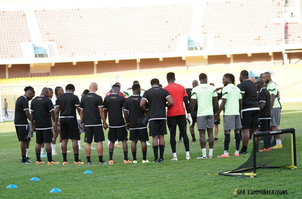 Black Stars Begin Final Preparations for High-Stakes Angola Clash