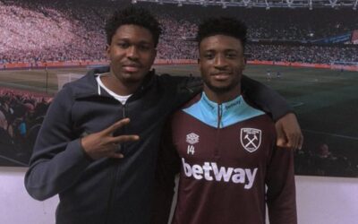 Rising Star Abdul Rashid Adam Meets Idol Mohammed Kudus Amid West Ham Trial