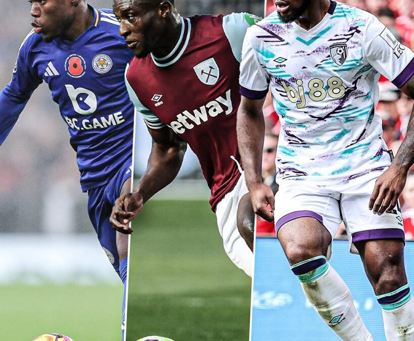 “Ghanaian Trio Dazzles Premier League with Exceptional Dribbling Prowess”