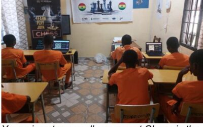 Ghana Youth Team Shines in Quarterfinals of Global Chess Championship for Prisoners