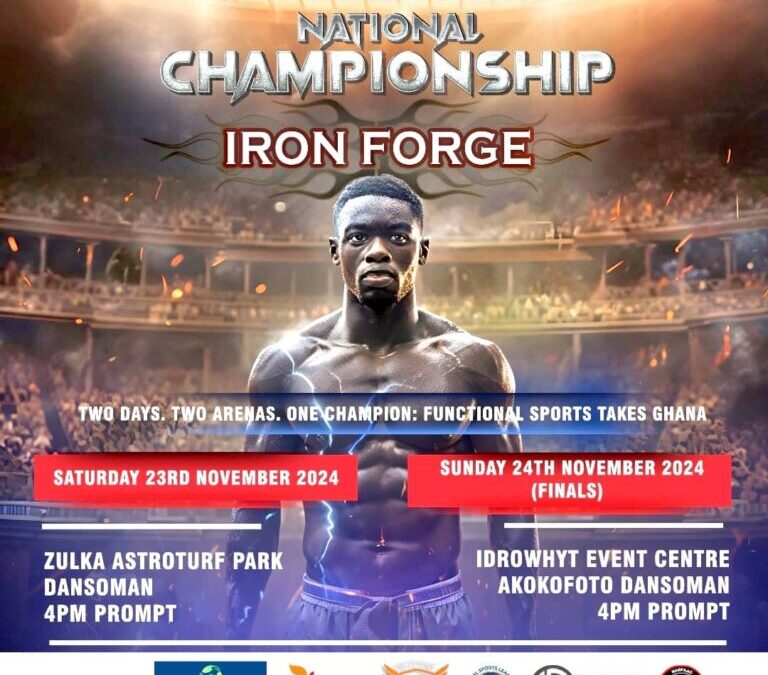 Functional Sports League Ghana to Host ‘Iron Forge’ National Championship