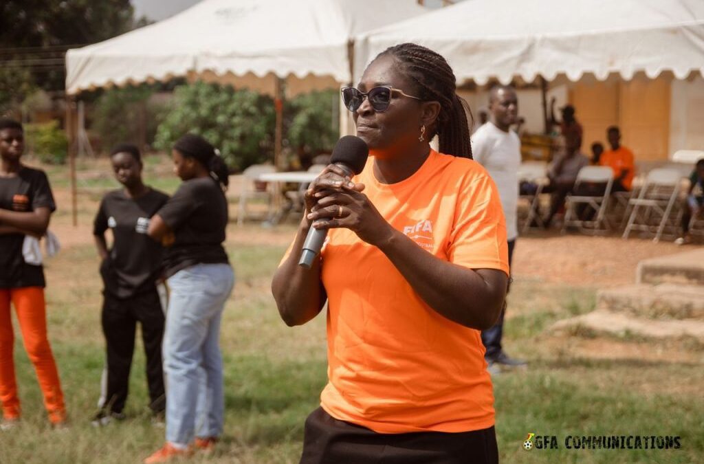 “Empowering Girls in Football: Safeguarding Training Unites Schools in Kumasi”