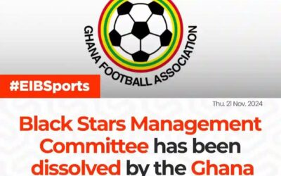 “GFA Dissolves Black Stars Management Committee After AFCON Qualification Failure”