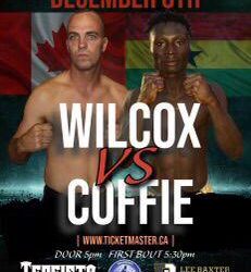 Gabriel Coffie Set to Face Steven Wilcox in Canada on December 8, 2024