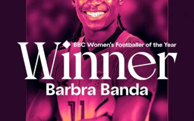 Barbra Banda Crowned BBC Women’s Footballer of the Year