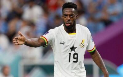 Inaki Williams to Miss Ghana’s Final 2025 AFCON Qualifiers Due to Hamstring Injury