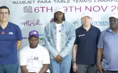 UK, Cameroon, and More Compete at 6th Lagos Valuejet Para Table Tennis Open