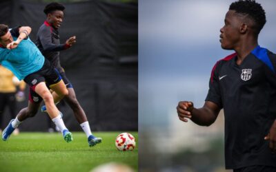 Ghanaian Players Aziz Issah and David Oduro Set for Barca Atletic Debut Against Gimnástica Segoviana