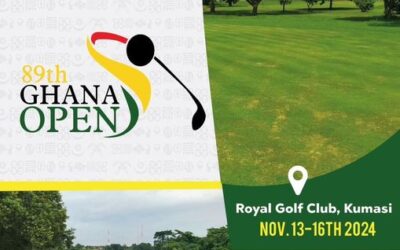 89th Ghana Open Golf Tournament Kicks Off in Kumasi