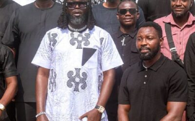 Ghanaian Football Legends Unite to Support Prince Tagoe at Mother’s Funeral