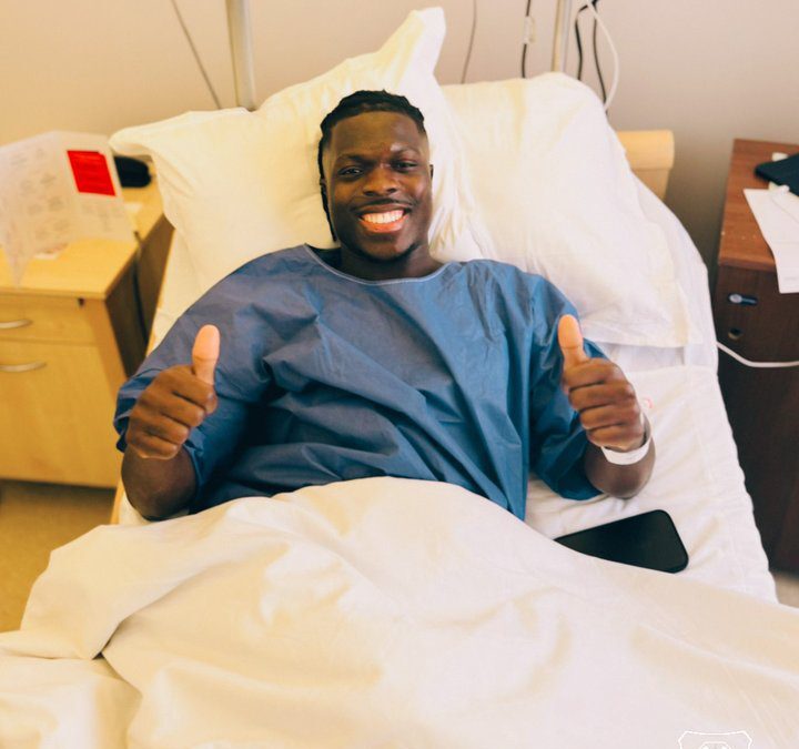 Ghana Defender Alidu Seidu Undergoes Successful ACL Surgery, Begins Recovery Journey
