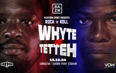 Dillian Whyte vs. Ebenezer Tetteh Set for December 15 on DAZN