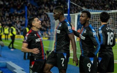 “Eddie Nketiah Registers First EPL Contribution as Crystal Palace Triumphs Over Brighton”