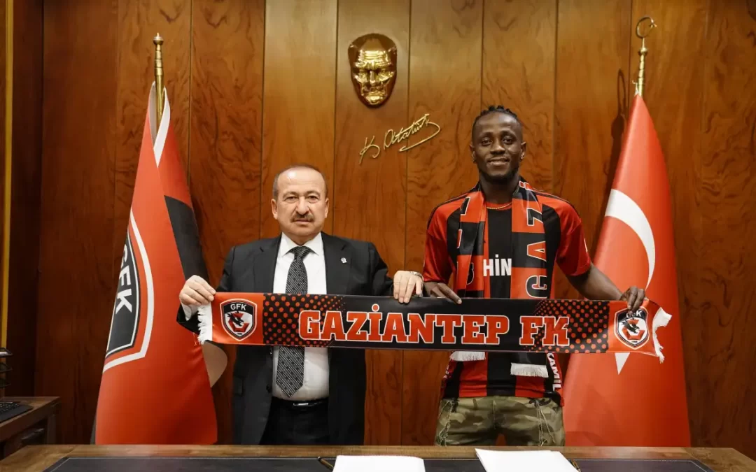 Emmanuel Boateng Joins Gaziantep FK: A New Chapter for the Ghanaian Striker