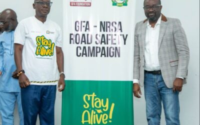 Football Unites for Road Safety: GFA and NRSA Kick Off Nationwide Campaign
