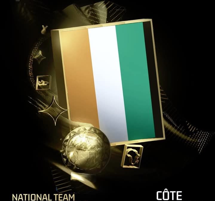 Côte d’Ivoire Nominated for CAF Men’s National Team of the Year