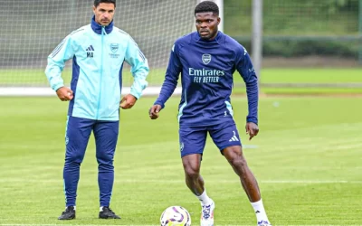 Arsenal Sweating on Thomas Partey’s Fitness Ahead of Monaco Showdown