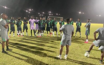 “Super Eagles B Prepare for CHAN Qualifier Decider Against Ghana with Penalty Drill Focus”