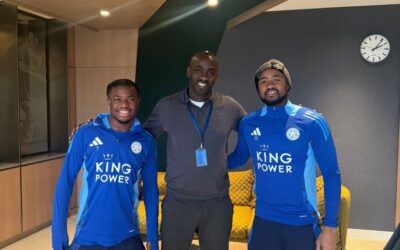 Otto Addo Visits Injured Fatawu Issahaku and Fit-Again Jordan Ayew at Leicester City