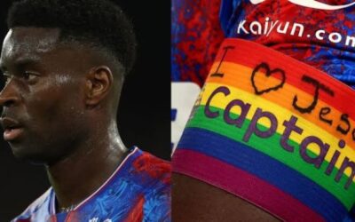 “Faith vs. Inclusivity: Marc Guehi Sparks Debate Over LGBTQ+ Armband Controversy”