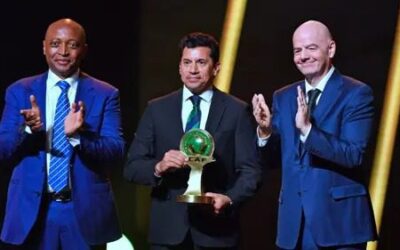 CAF Honours Presidents Paul Biya and Abdel Fattah El-Sisi for Outstanding Contributions to African Football