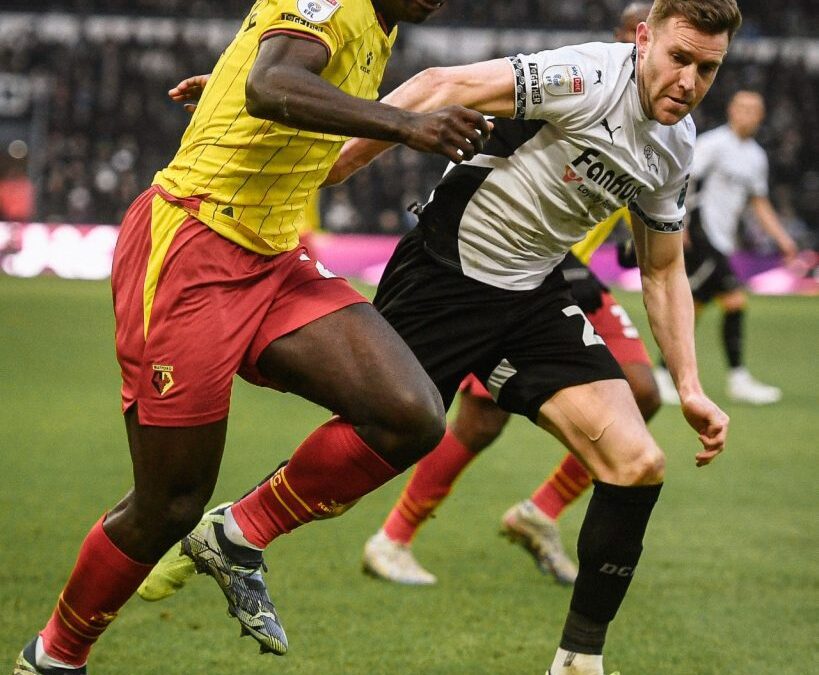 James Abankwah Impresses on Watford Debut in 2-0 Victory Over Derby County